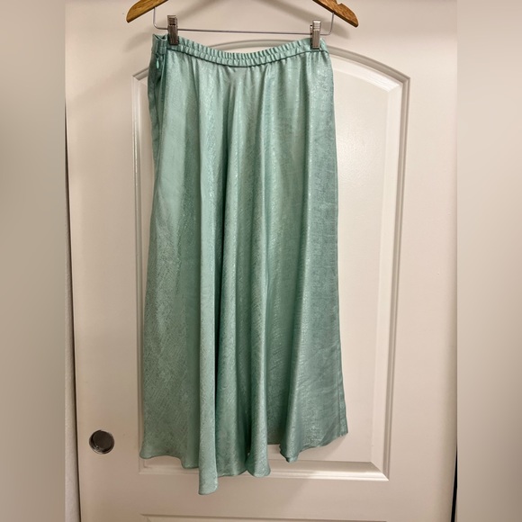 Vintage 100% Silk Maxi Skirt - Picture 3 of 6